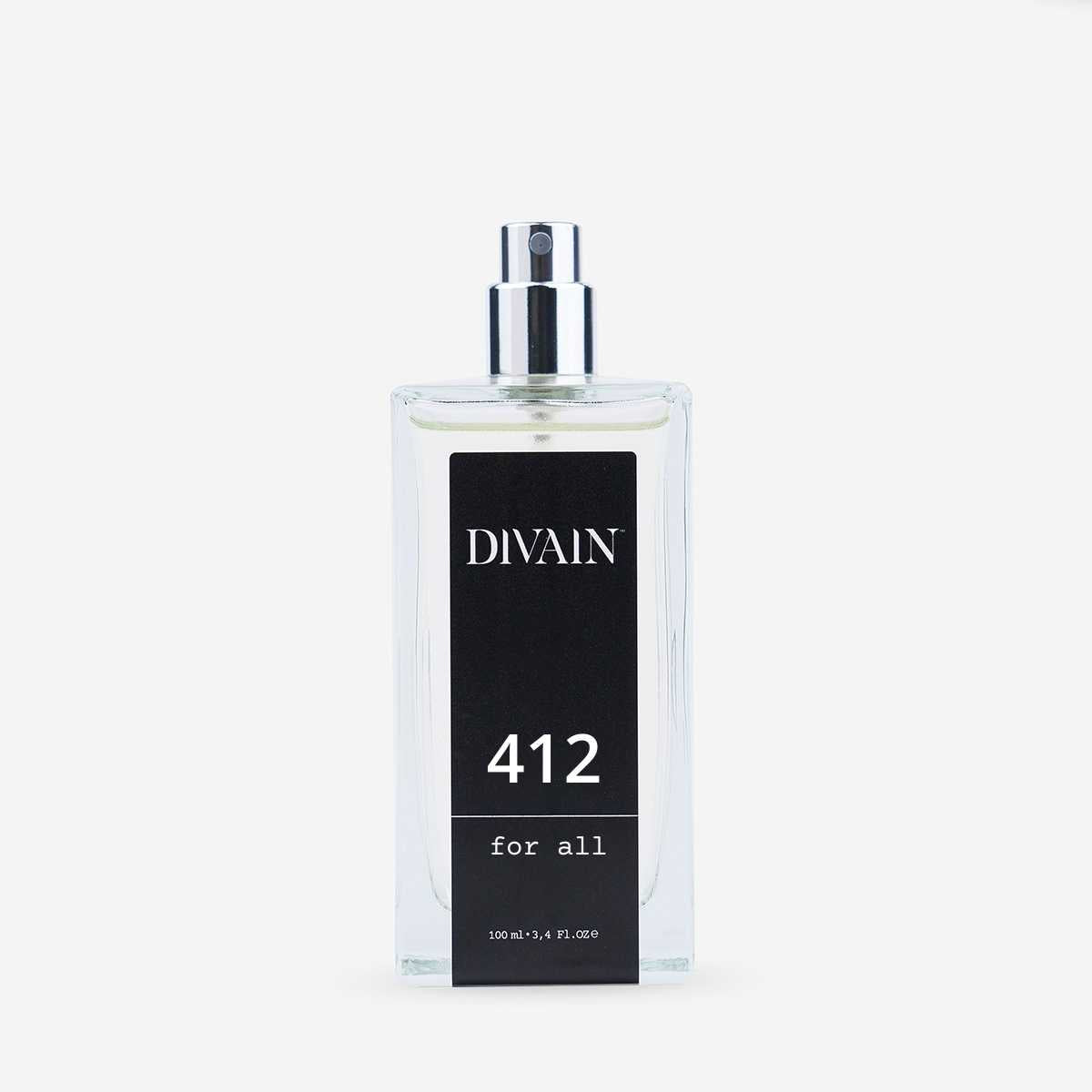Bote de perfume de equivalente unisex divain-412