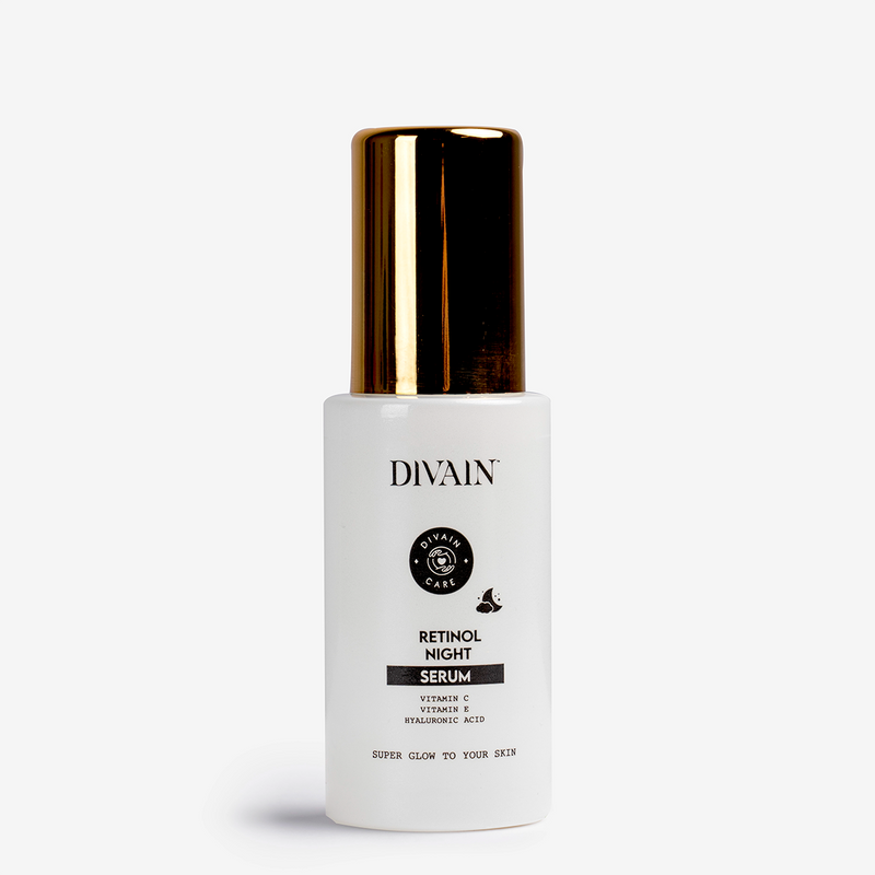 Bote de serum de noche de 40 mililitros divain care
