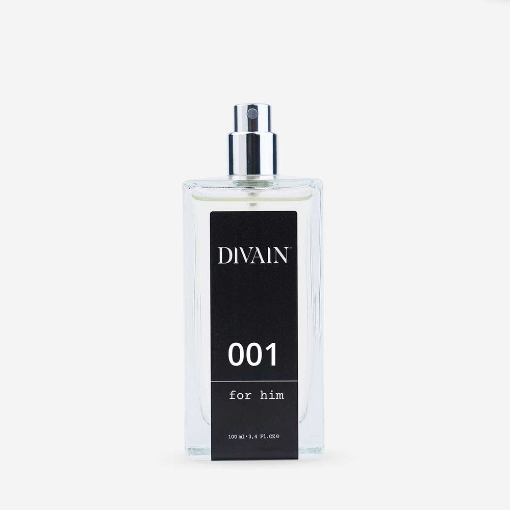 Bote de perfume de equivalente para hombre divain-001