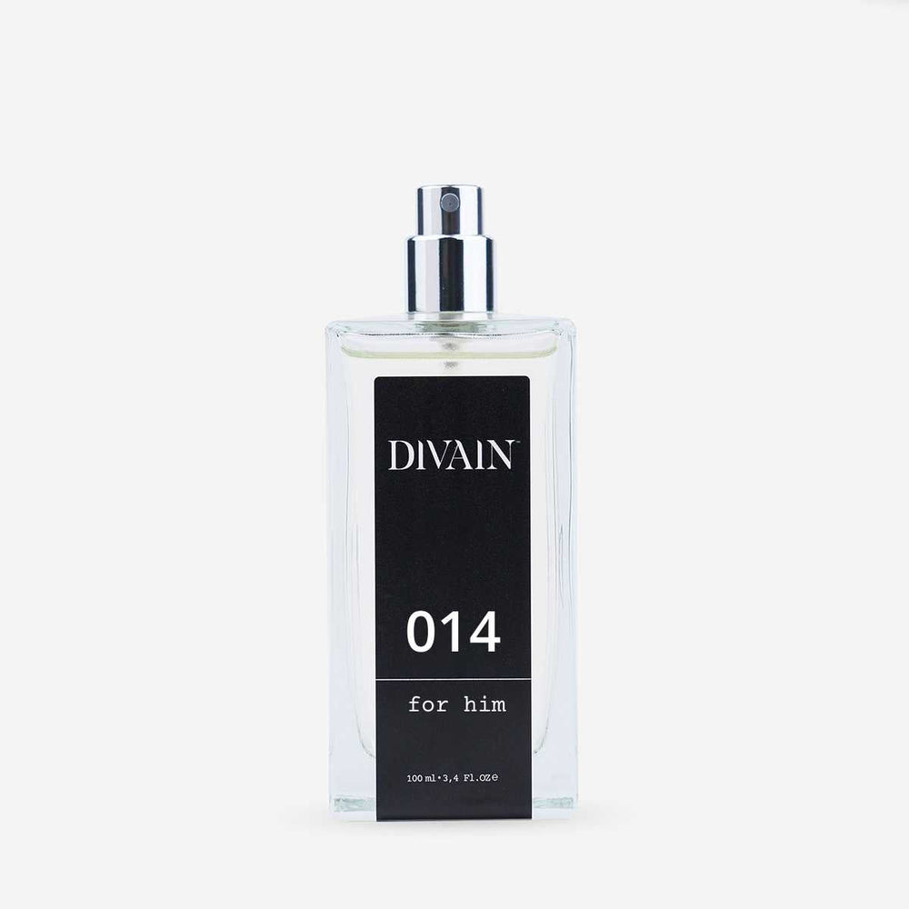 Bote de perfume de equivalente para hombre divain-014