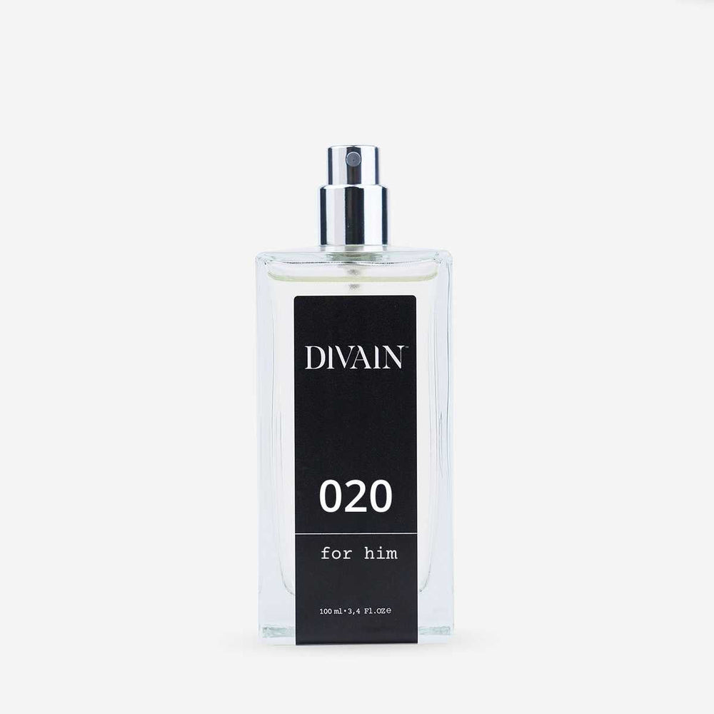 Bote de perfume de equivalente para hombre divain-020