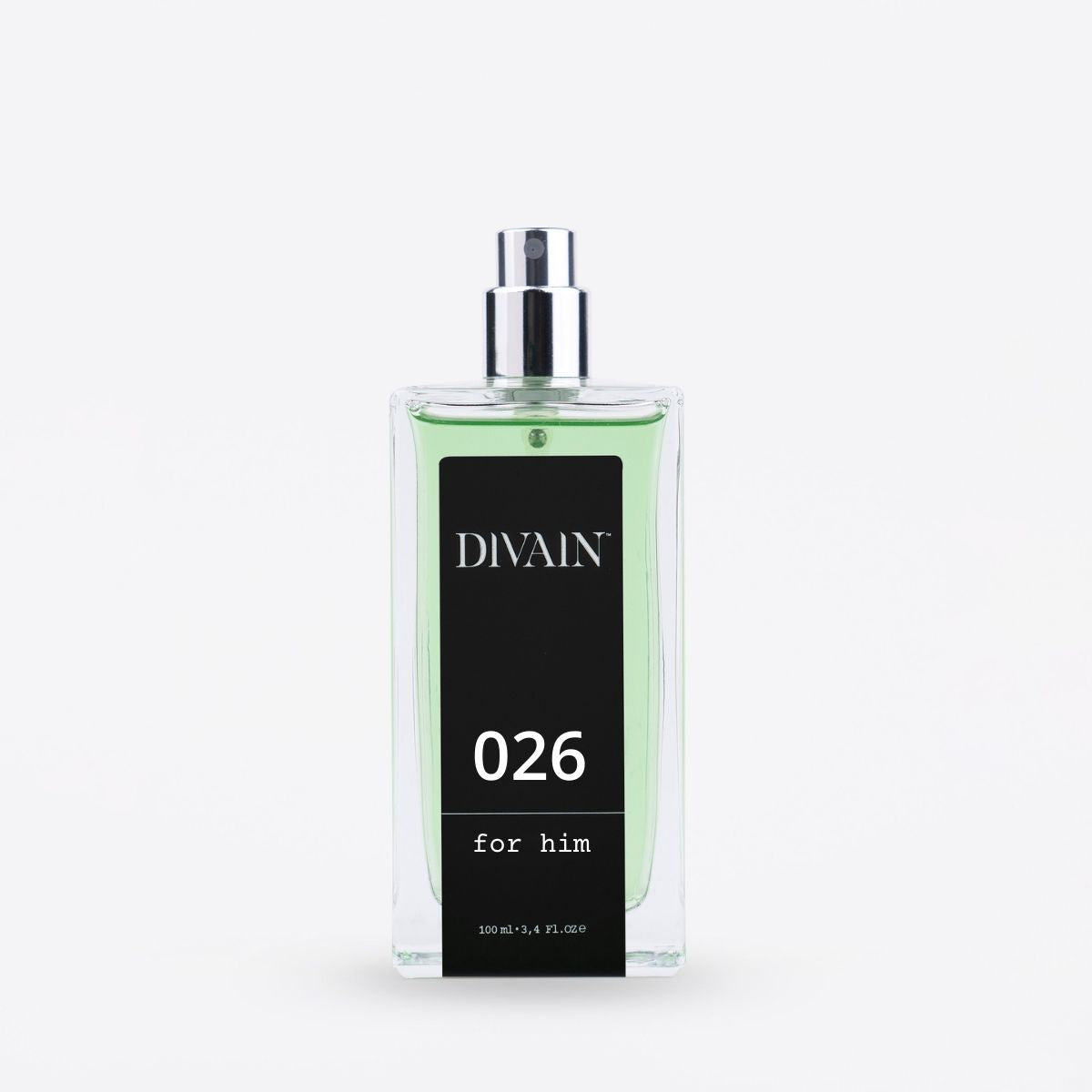 Bote de perfume de equivalente para hombre divain-026