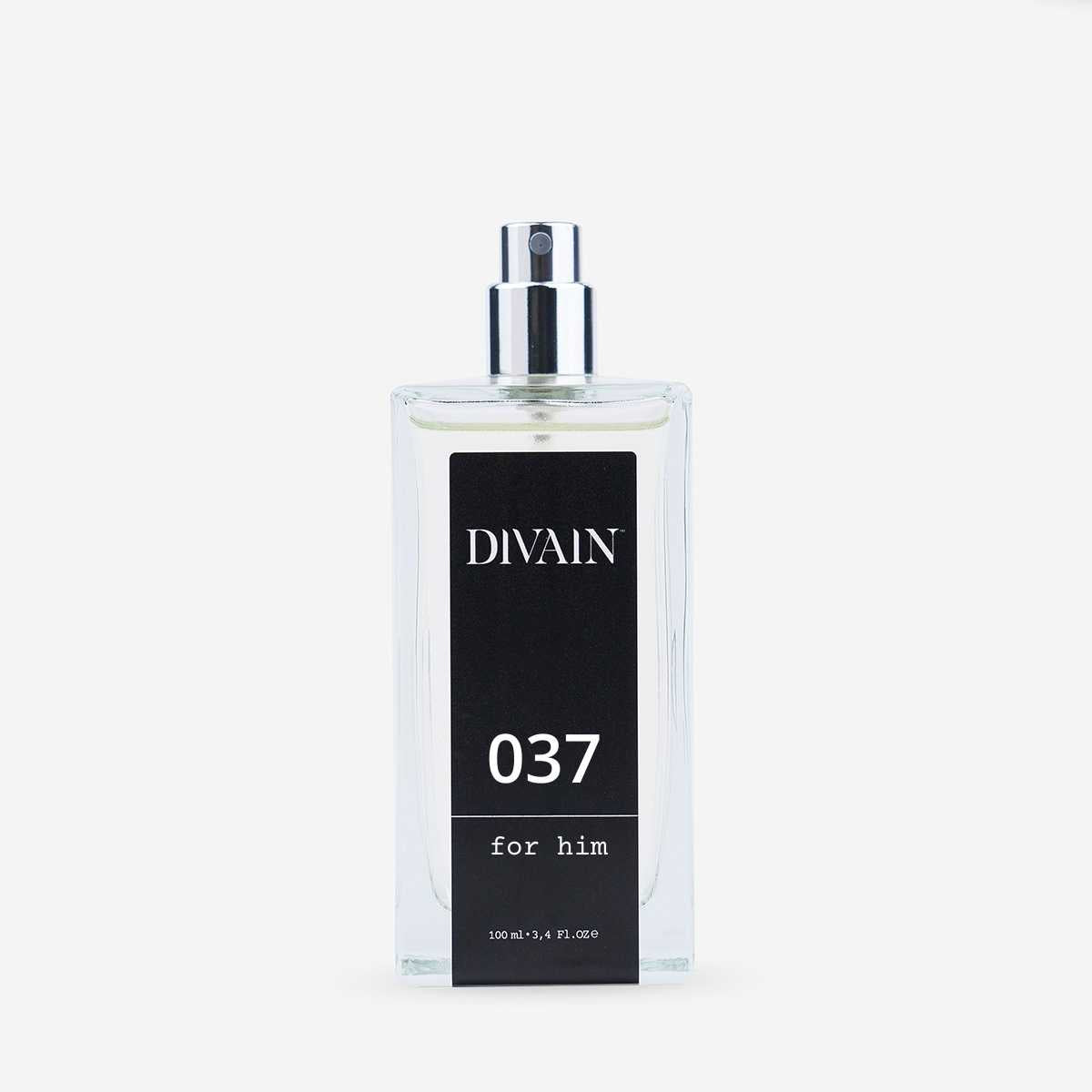 Bote de perfume de equivalente para hombre divain-037