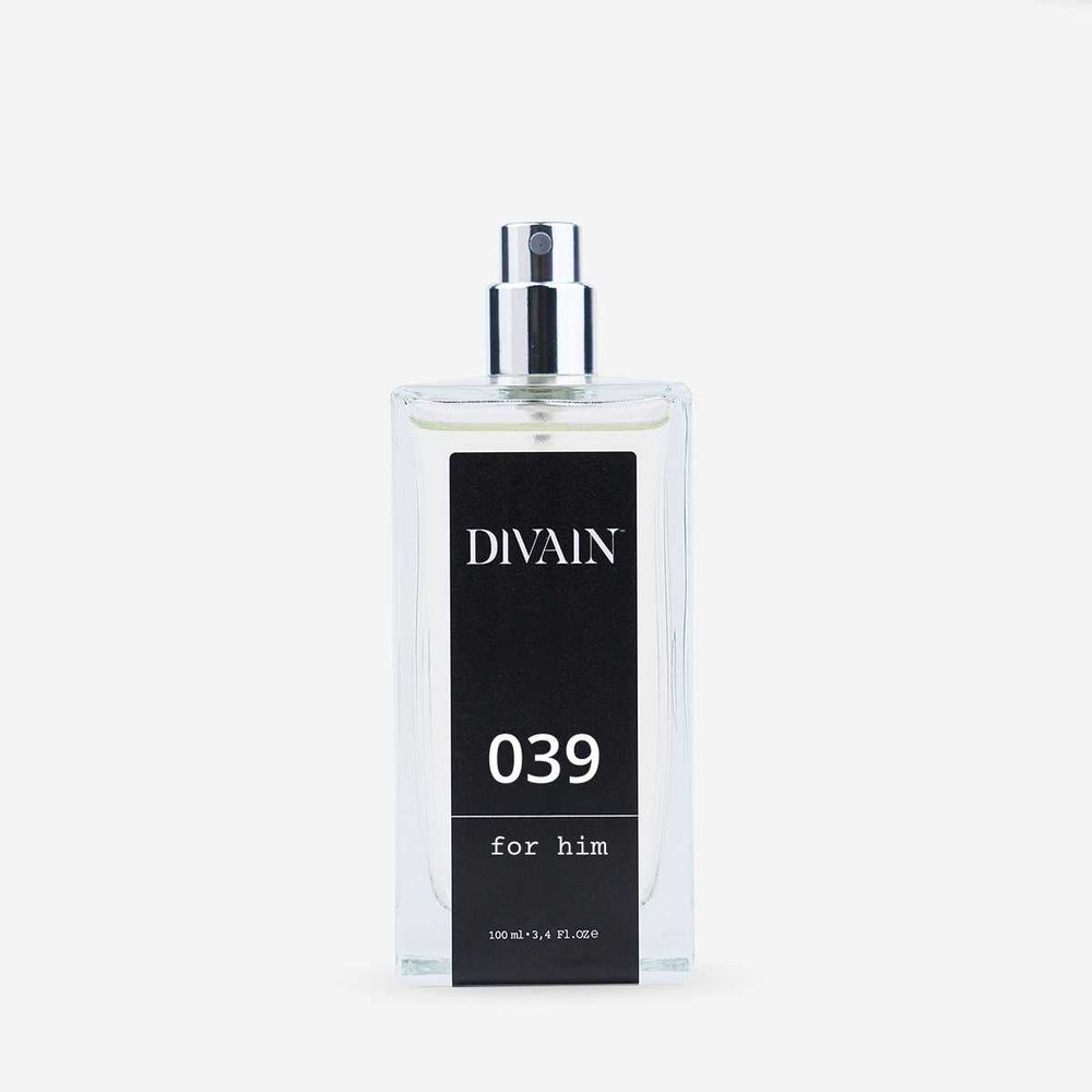 Bote de perfume de equivalente para hombre divain-039