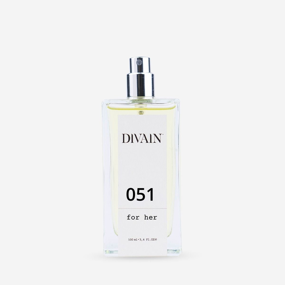 Bote de perfume de equivalente para mujer divain-051
