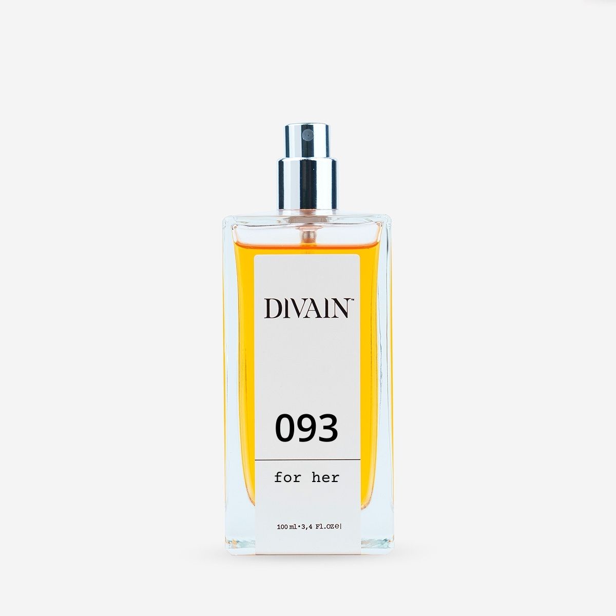 Bote de perfume de equivalente para mujer divain-093