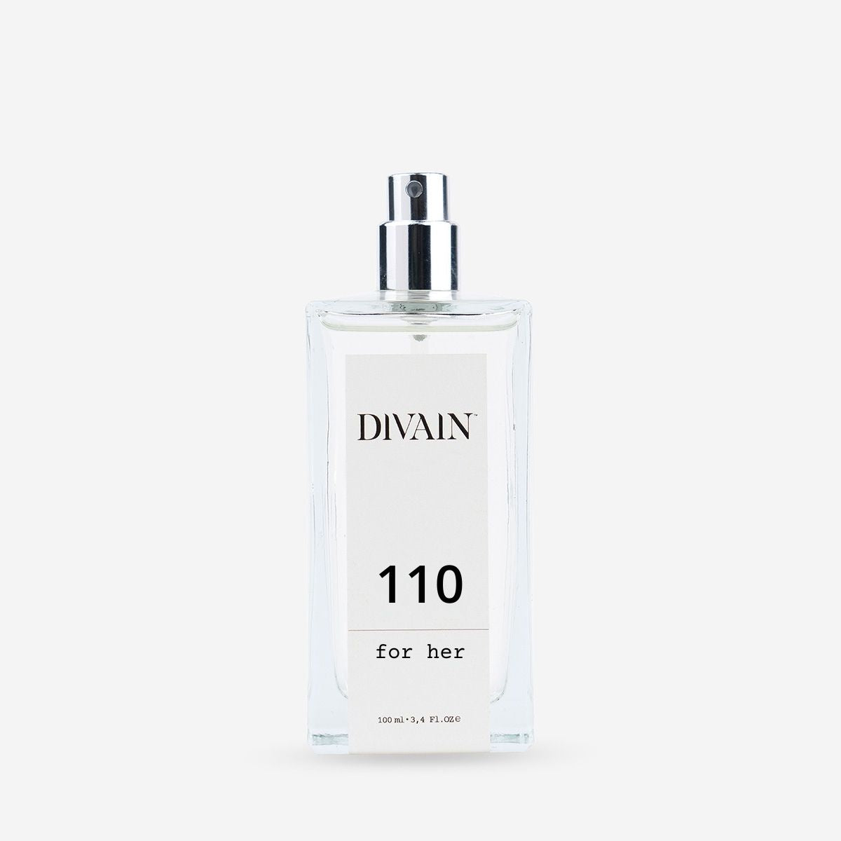 Bote de perfume de imitación para mujer divain-110