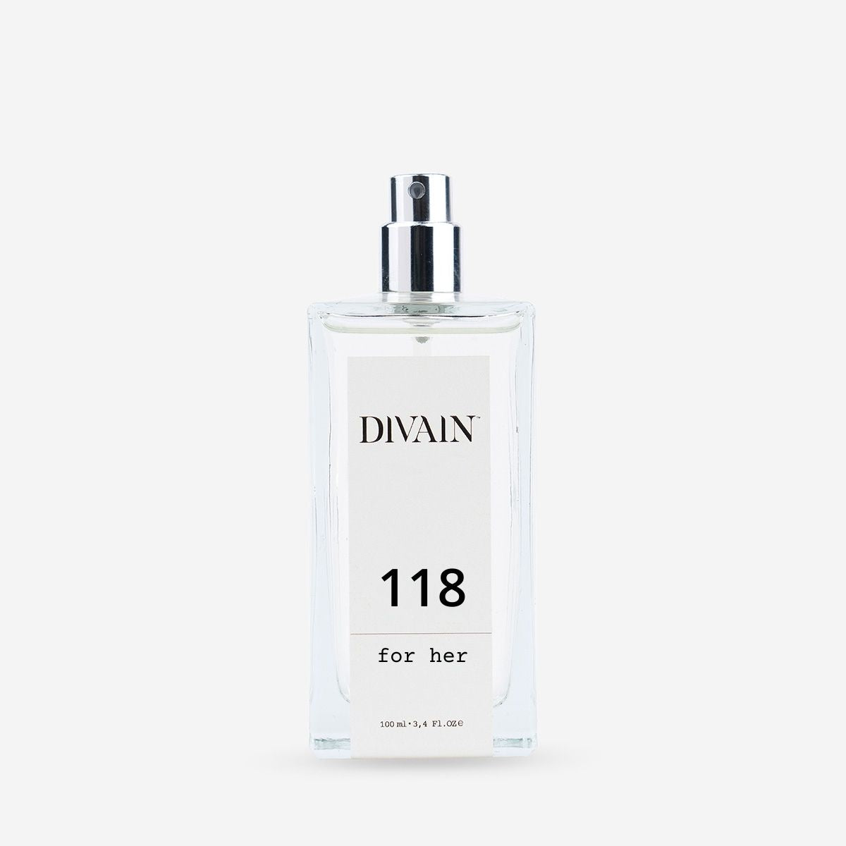 Bote de perfume de imitación para mujer divain-118