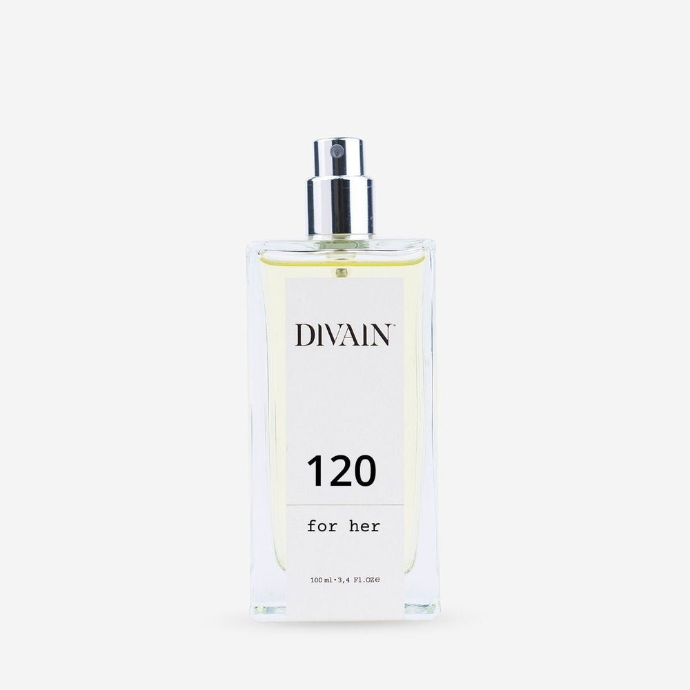 Bote de perfume de imitación para mujer divain-120