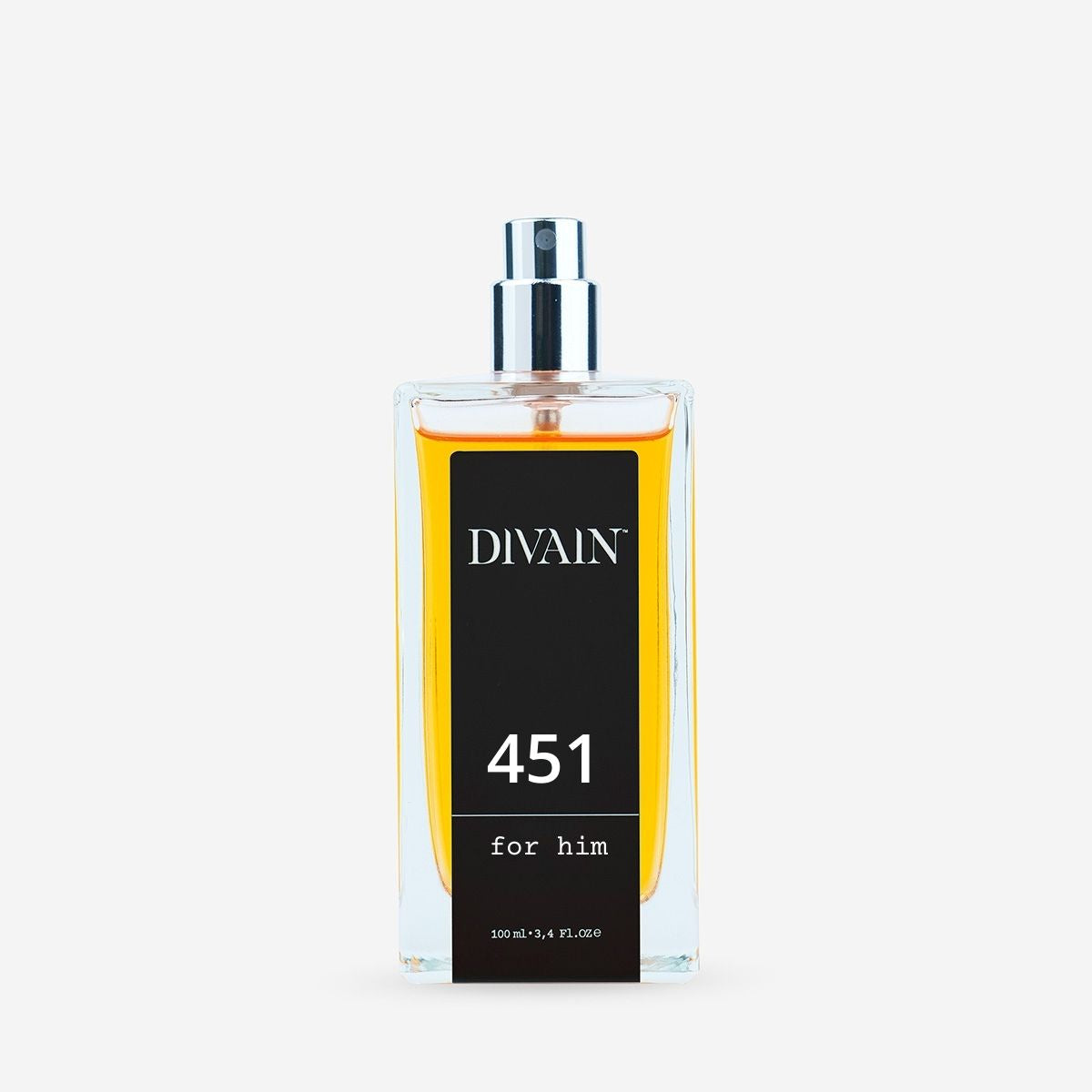 Bote de perfume de equivalente para hombre divain-451