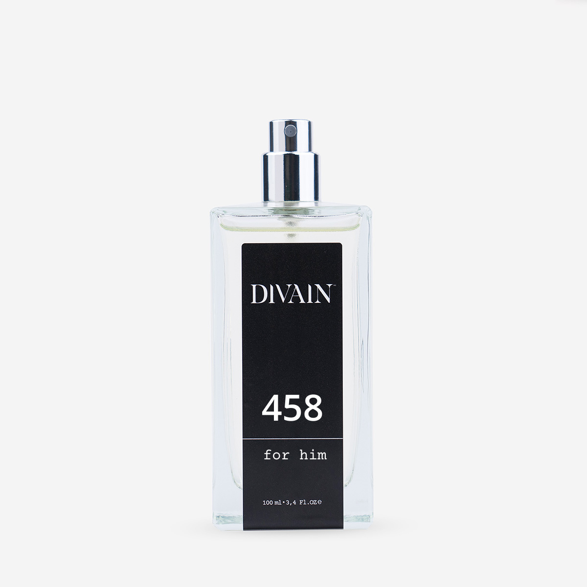 Bote de perfume de equivalente para hombre divain-458