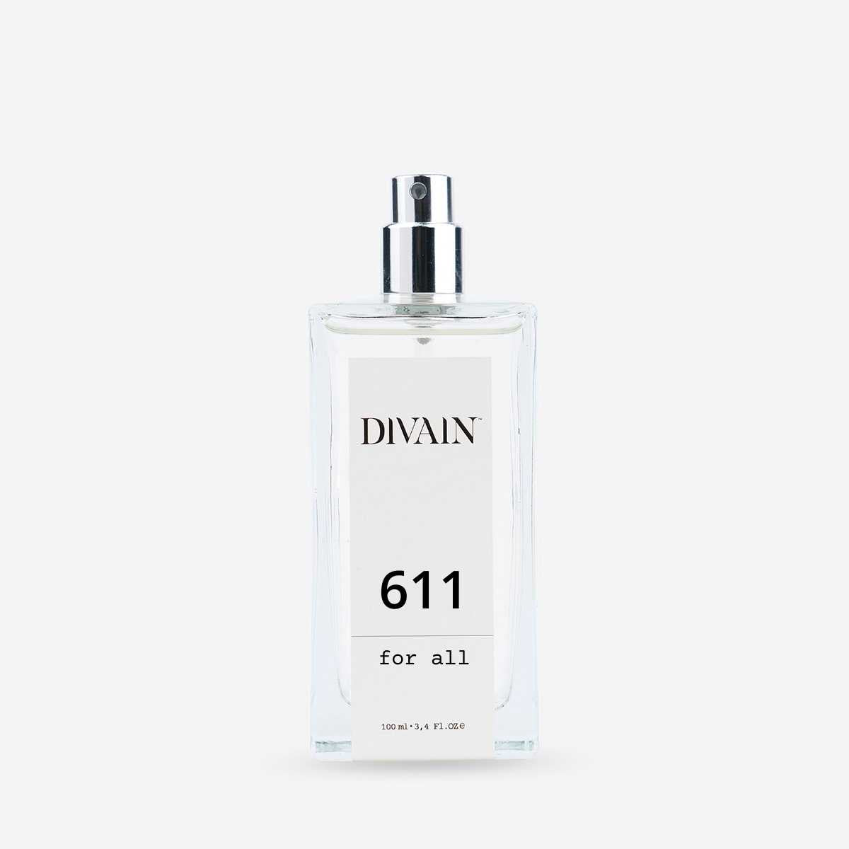 Bote de perfume de equivalente unisex divain-611