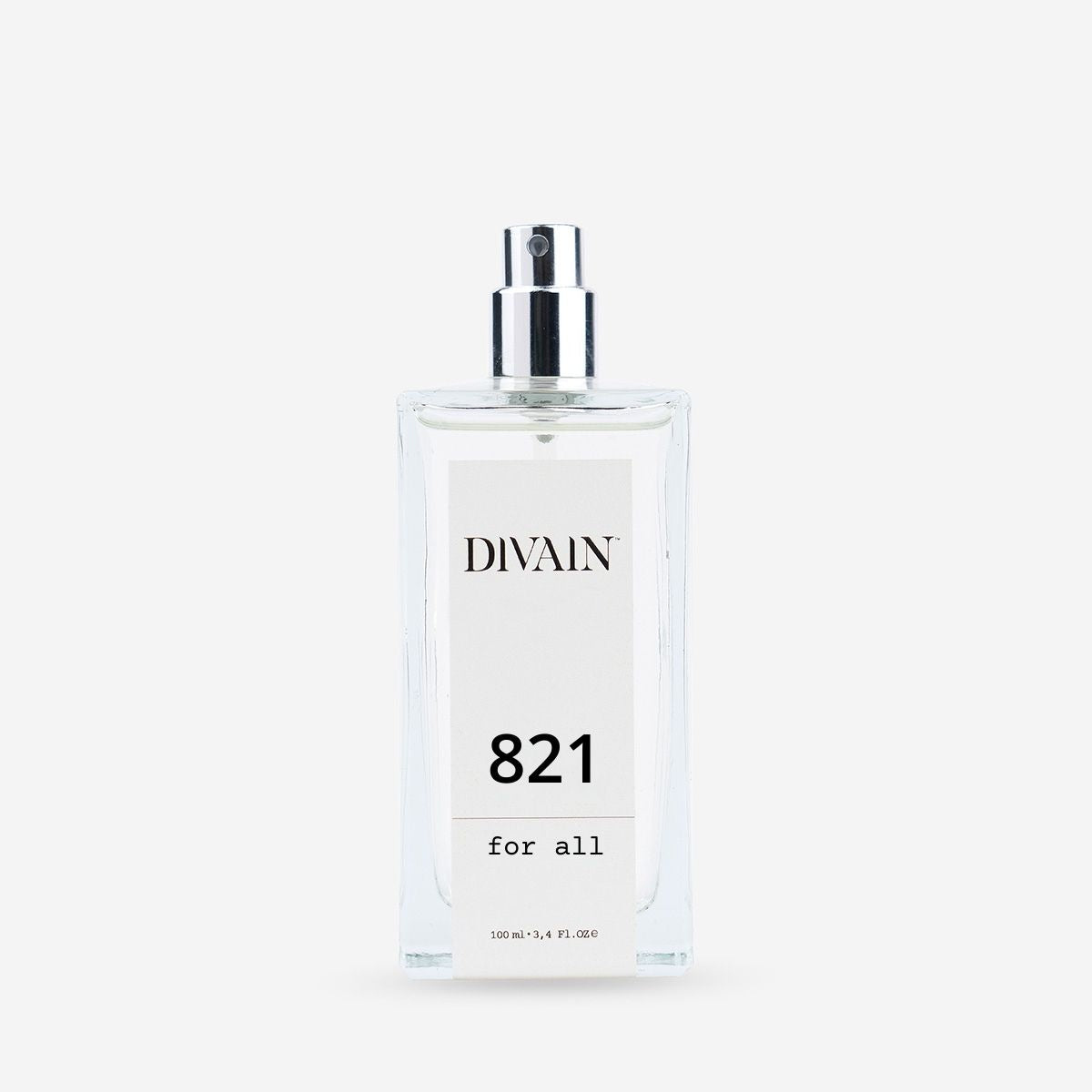 Bote de perfume de equivalente unisex divain-821
