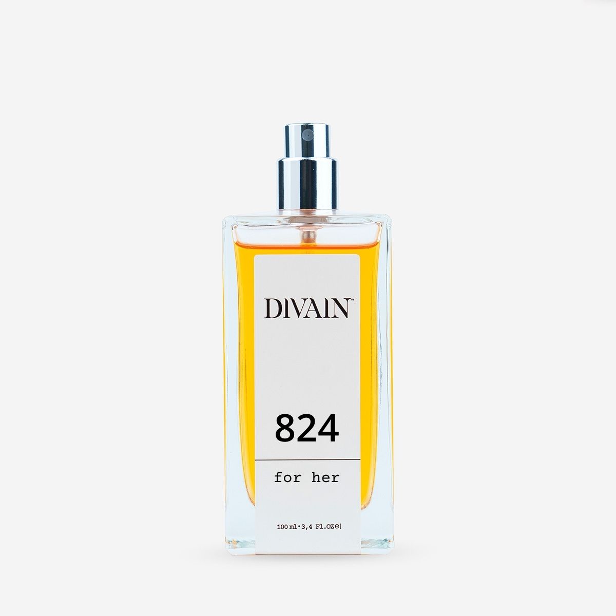 Bote de perfume de equivalente para mujer divain-824