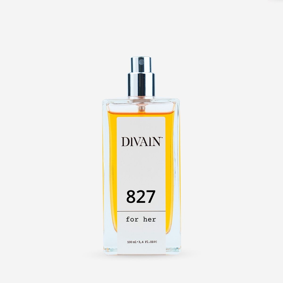 Bote de perfume de equivalente para mujer divain-827