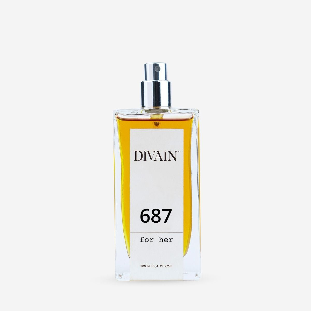 Bote de perfume de imitación para mujer divain-910