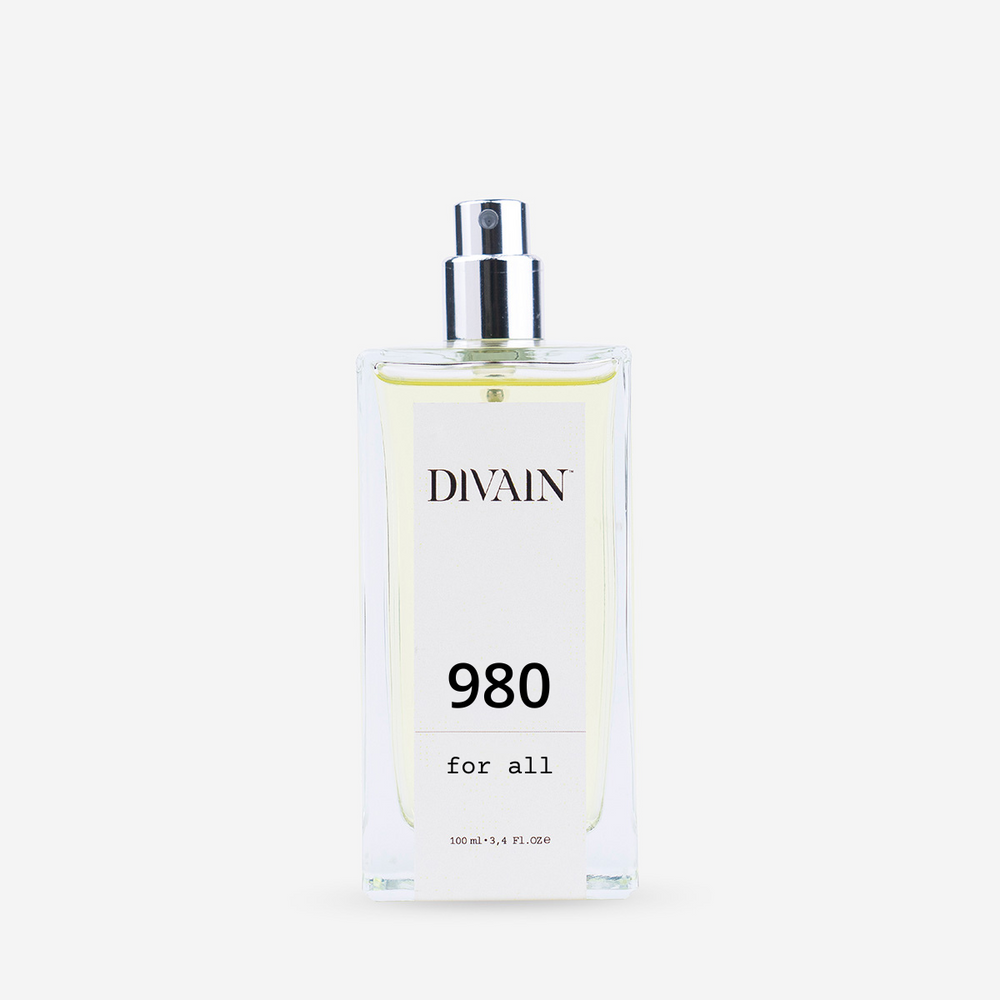 Bote de perfume de equivalente unisex divain-980