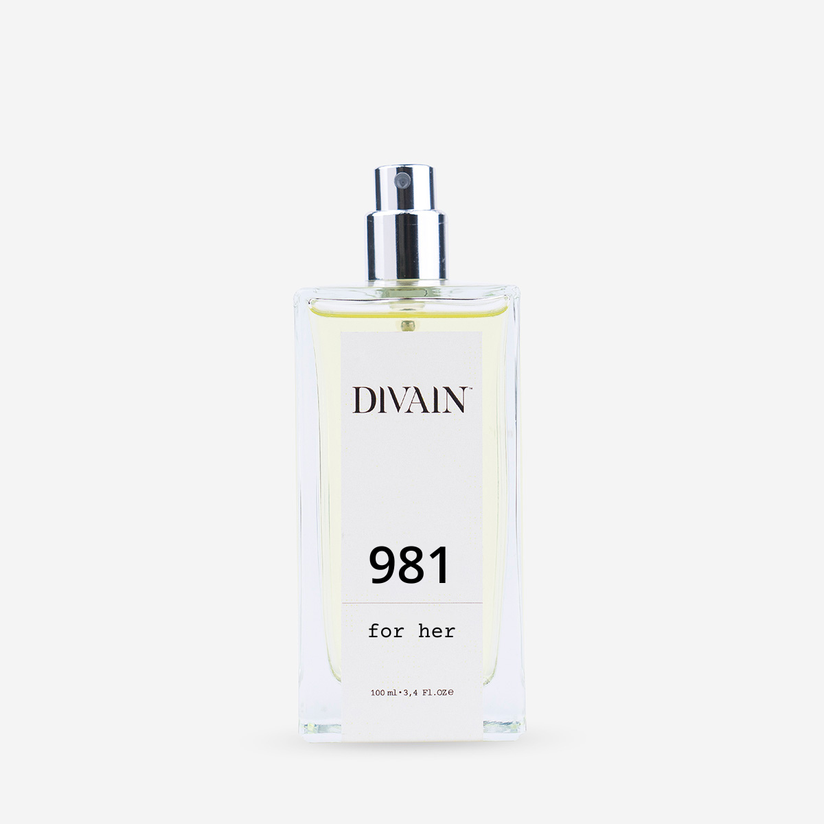 Bote de perfume de imitación para mujer divain-981
