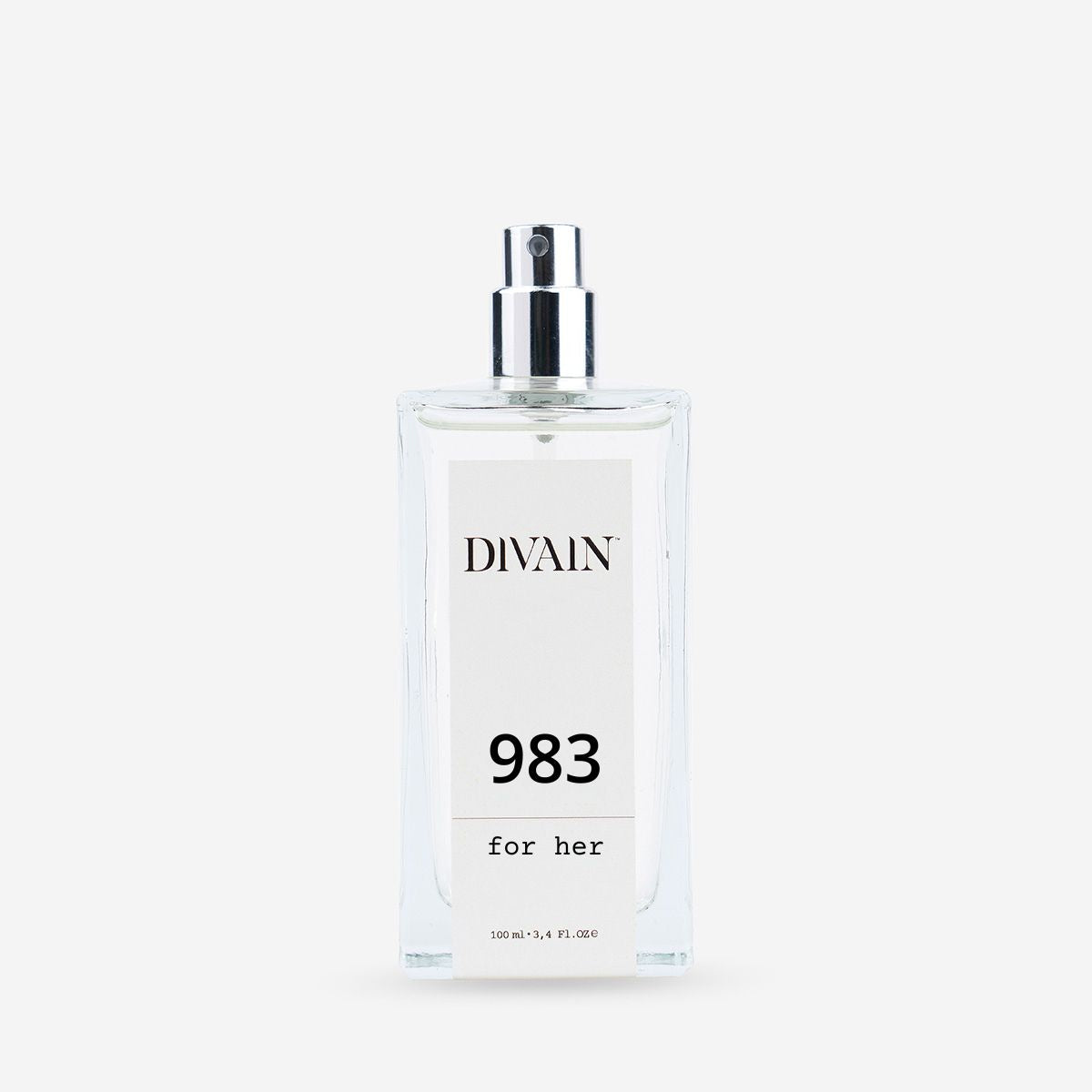 Bote de perfume de imitación para mujer divain-983
