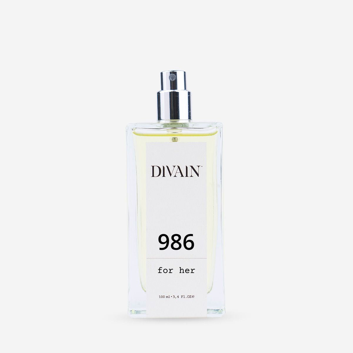 Bote de perfume de imitación para mujer divain-986
